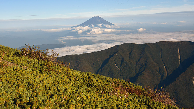 初めての南アルプス南部登山