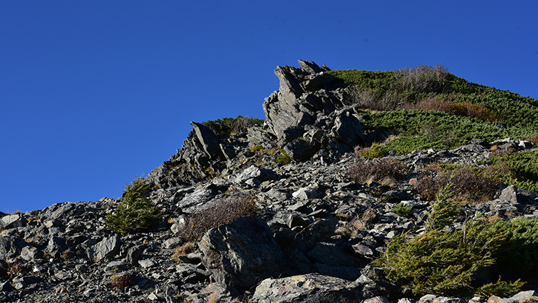 初めての南アルプス南部登山