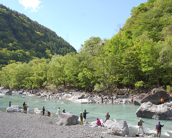 あまごの里釣りまつり（旧 ヤマメ釣り大会）