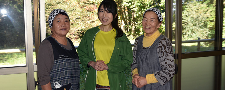 南アルプス女子旅レポート そば打ち体験・昼食