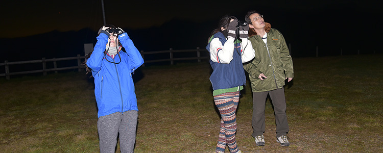 南アルプス女子旅レポート 星空観察